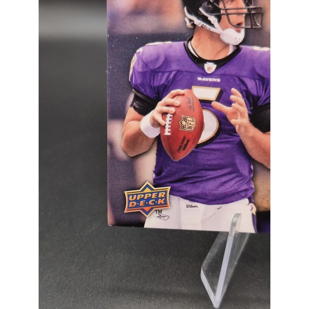2009 Upper Deck Joe Flacco #NFL-FL Game Day Wesr Jersey (MEM) Baltimore Ravens